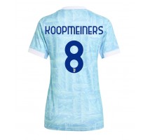 Juventus Teun Koopmeiners #8 Koszulka Wyjazdowa damskie 2025-26 Krótki Rękaw